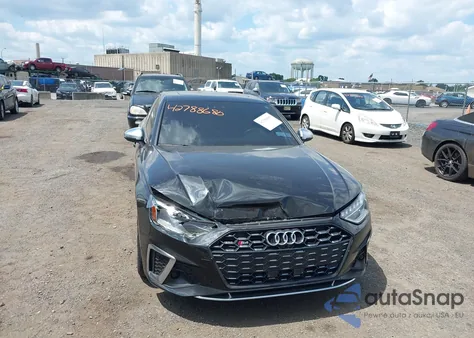 2021 Audi S4 Premium Plus Tfsi Quattro Tiptronic z USA, uszkodzony, nr VIN WAUB4AF42MA086308
